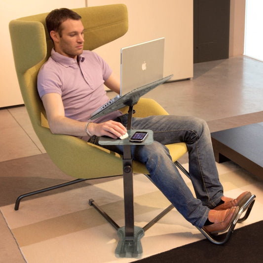 Supporto per laptop da sedia e chaise longue contemporanea